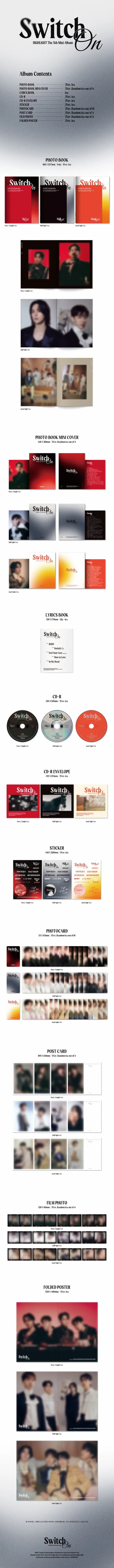 HIGHLIGHT - SWITCH ON (5th Mini Album)