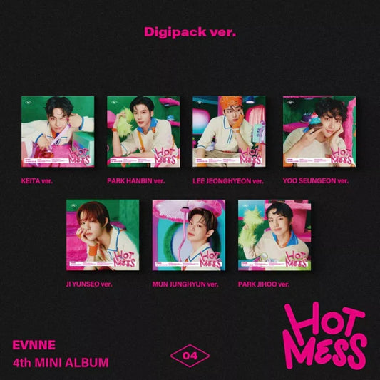 EVNNE - HOT MESS (4th Mini Album) DIGIPACK