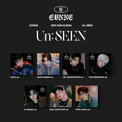 EVNNE - UN: SEEN (2nd Mini Album) DIGIPACK