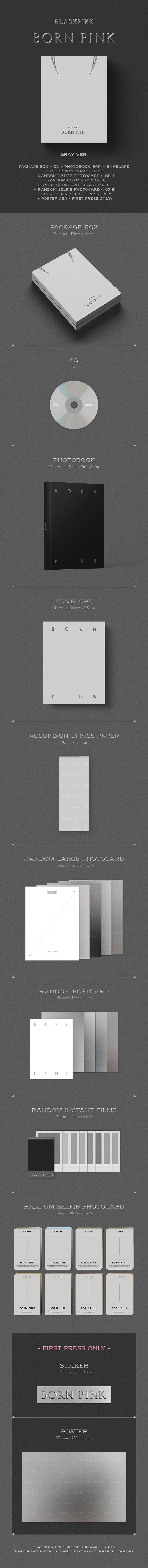 BLACKPINK - BORN PINK (2nd Album)