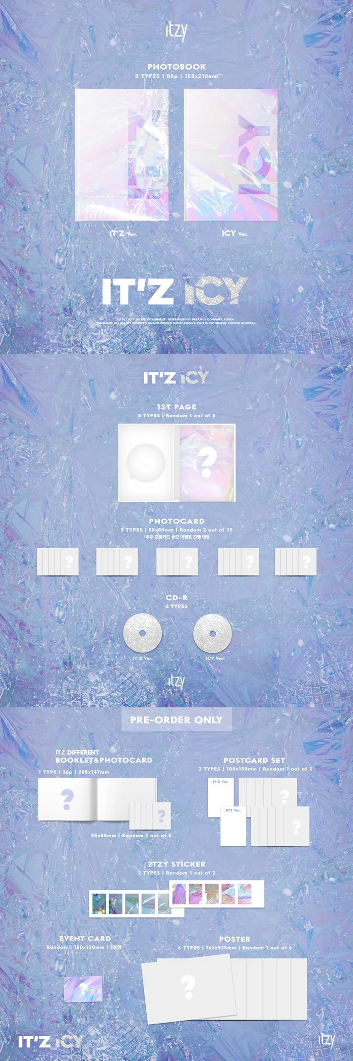 ITZY - It'z icy (1st mini album)