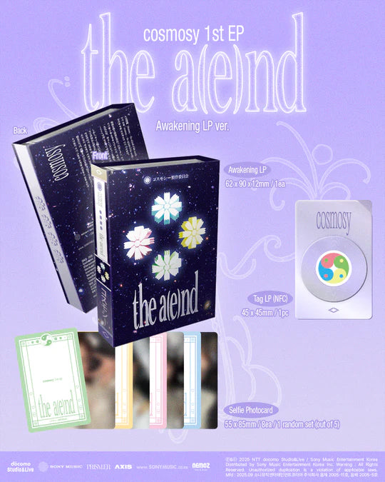 [PRE-ORDEN] COSMOSY - THE A(E)ND (1st EP Album) NFC Mini LP Version