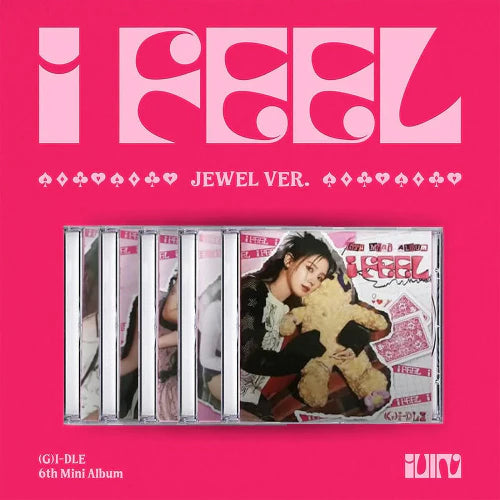 (G)I-DLE - I FEEL (6th Mini Album) JEWEL CASE