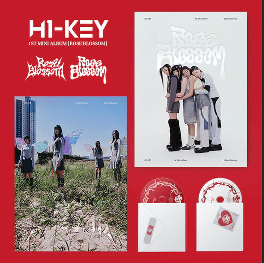 H1-KEY - ROSE BLOSSOM (1st Mini Album)