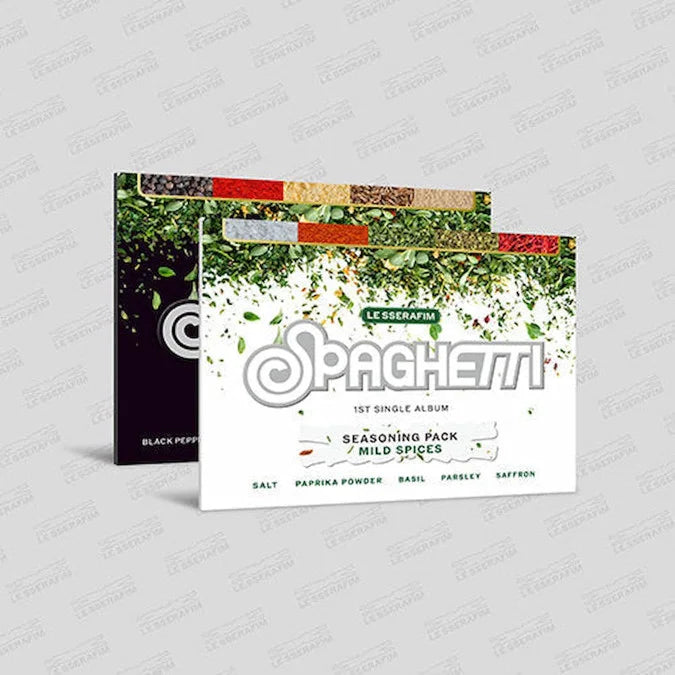 LE SSERAFIM - SPAGHETTI (1st Single Album) WEVERSE ALBUMS