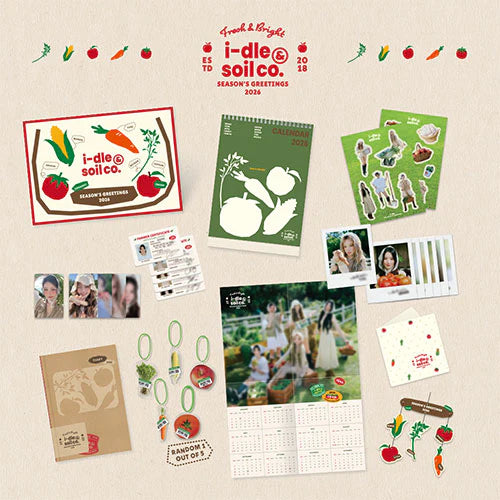 [PRE-ORDEN] I-DLE - i-dle & Soil Co. 2026 Season’s Greetings