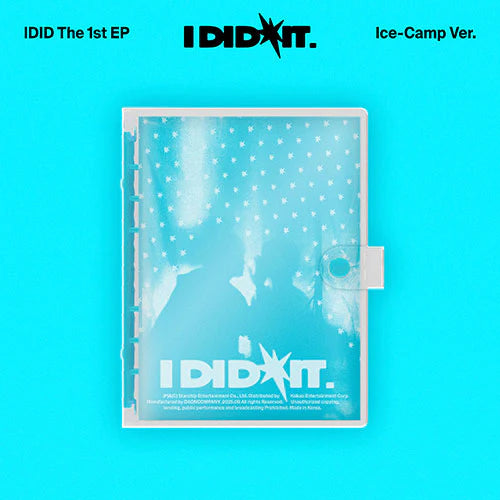 IDID - I DID IT (1st EP Album) Special Edition ICE-CAMP