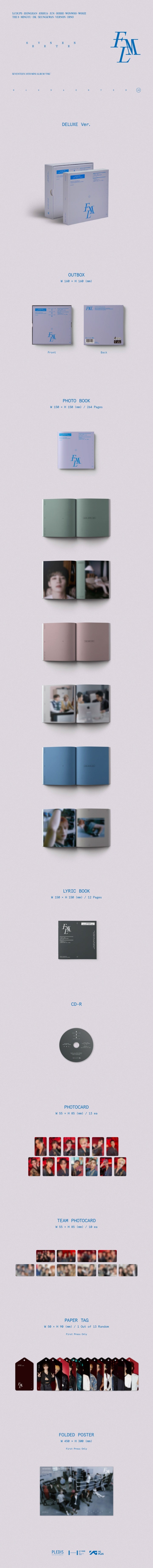 SEVENTEEN - FML (10th Mini Album) DELUXE