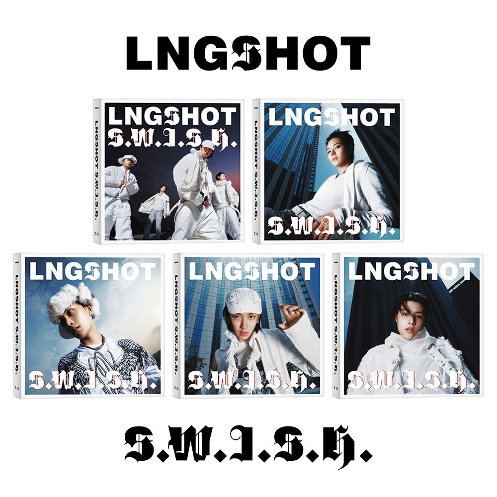 [PRE-VENTA] LNGSHOT - S.W.I.S.H. (EP Album) STANDARD