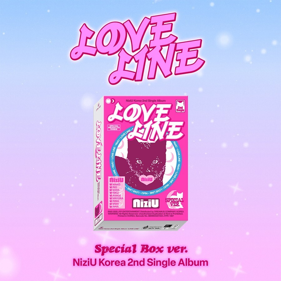 NIZIU - LOVE LINE (2nd Single Album) SPECIAL BOX