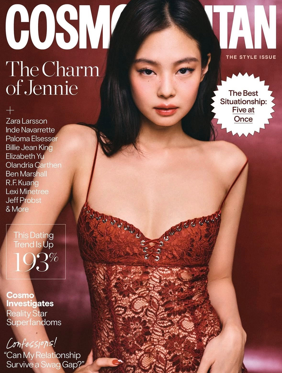 JENNIE (BLACKPINK) – USA Cosmopolitan Magazine Fall 2026