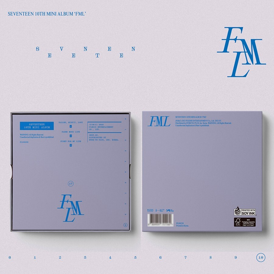 SEVENTEEN - FML (10th Mini Album) DELUXE