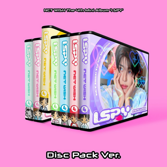 NCT WISH - I SPY (4th Mini Album) DISC PACK Version