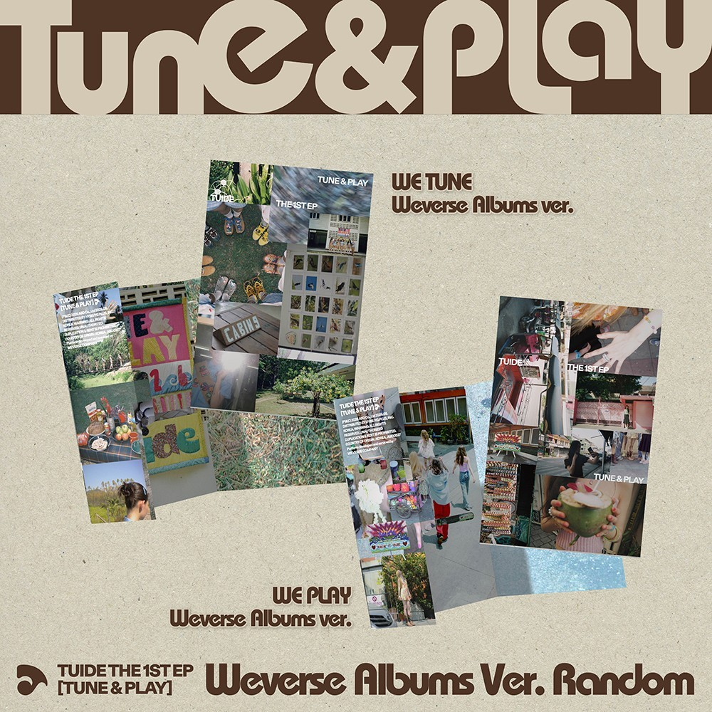 TUIDE - TUNE & PLAY (1st EP Album) WEVERSE ALBUMS