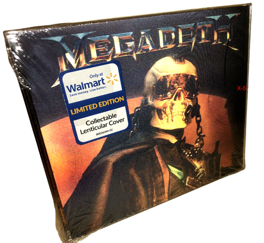 MEGADETH - The Sick, The Dying… And The Dead! CD Lenticular (Walmart Exclusive)
