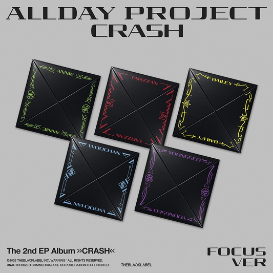 [PRE-VENTA] ALLDAY PROJECT - CRASH (2nd EP Album) FOCUS