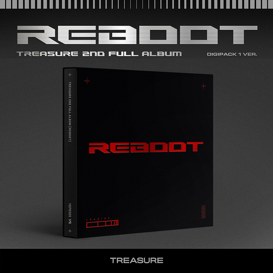 TREASURE - REBOOT (2nd Album) DIGIPACK
