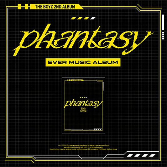 THE BOYZ - PHANTASY : PT.2 SIXTH SENSE (2nd Album) EVER MUSIC ALBUM