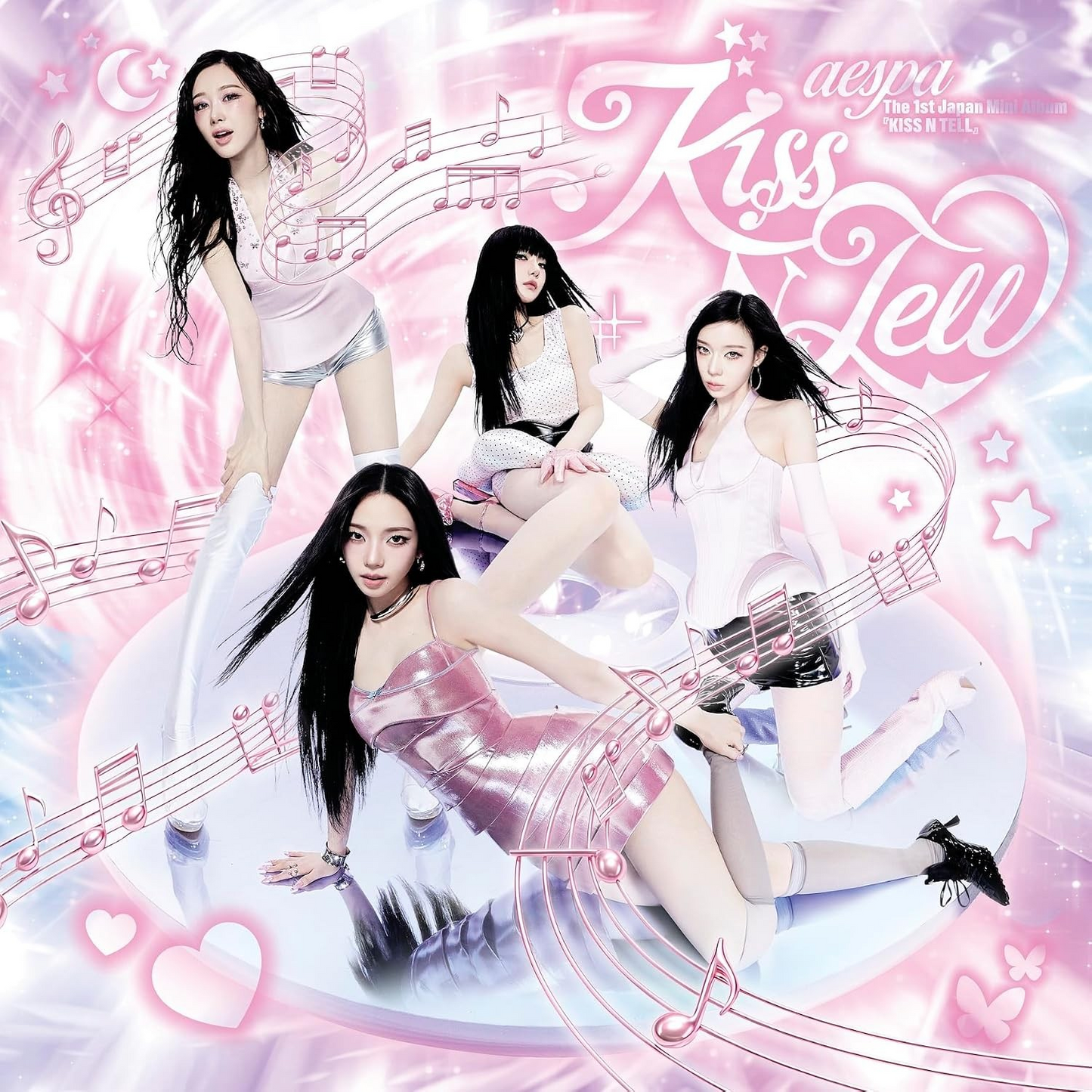 AESPA - KISS N TELL (Japanese 1st Mini Album) KISS N TELL VERSION