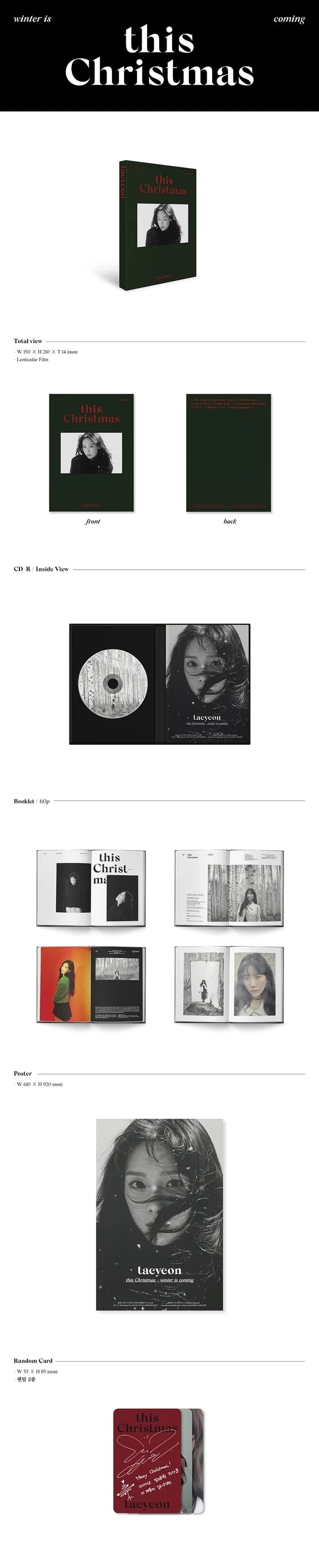 TAEYEON - THIS CHRISTMAS - WINTER IS COMING