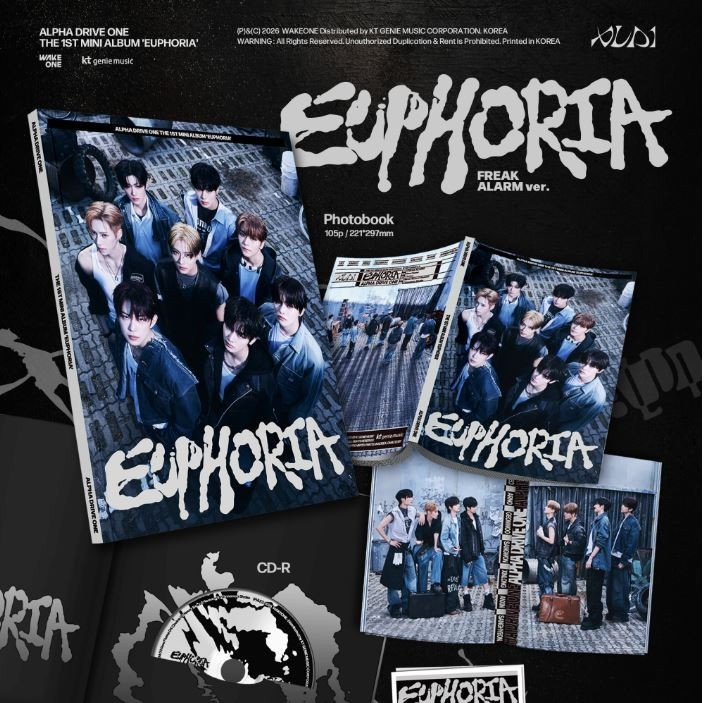 ALPHA DRIVE ONE - EUPHORIA (1st Mini Album) FREAK ALARM Version