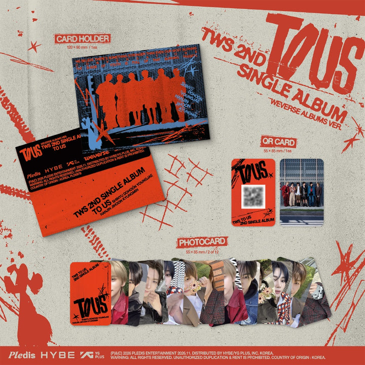 [PRE-VENTA] TWS - TO US (2nd Single Album) WEVERSE ALBUMS