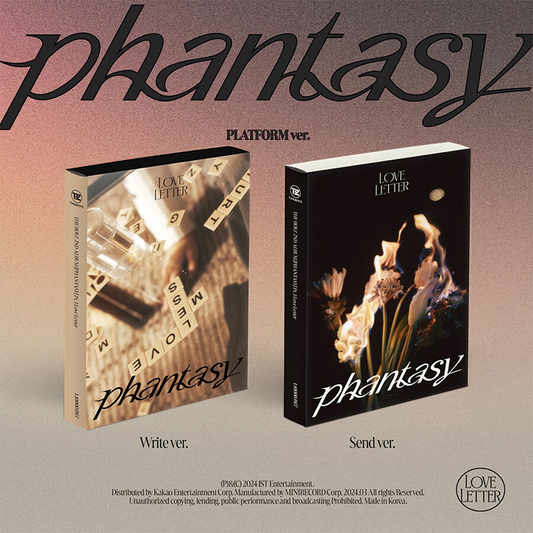 THE BOYZ - PHANTASY : PT.3 LOVE LETTER (2nd Album) PLATFORM