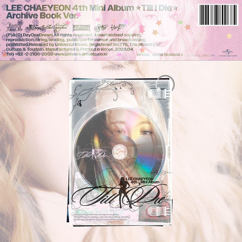 LEE CHAEYEON - TILL I DIE (4th Mini Album) ARCHIVE BOOK