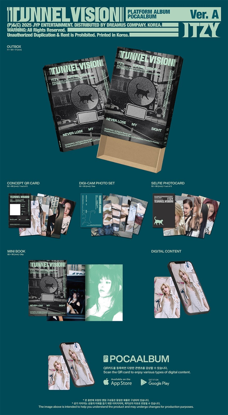 ITZY - TUNNEL VISION POCAALBUM
