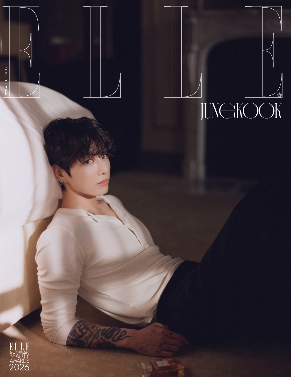 BTS Jungkook Cover ELLE Magazine Enero 2026
