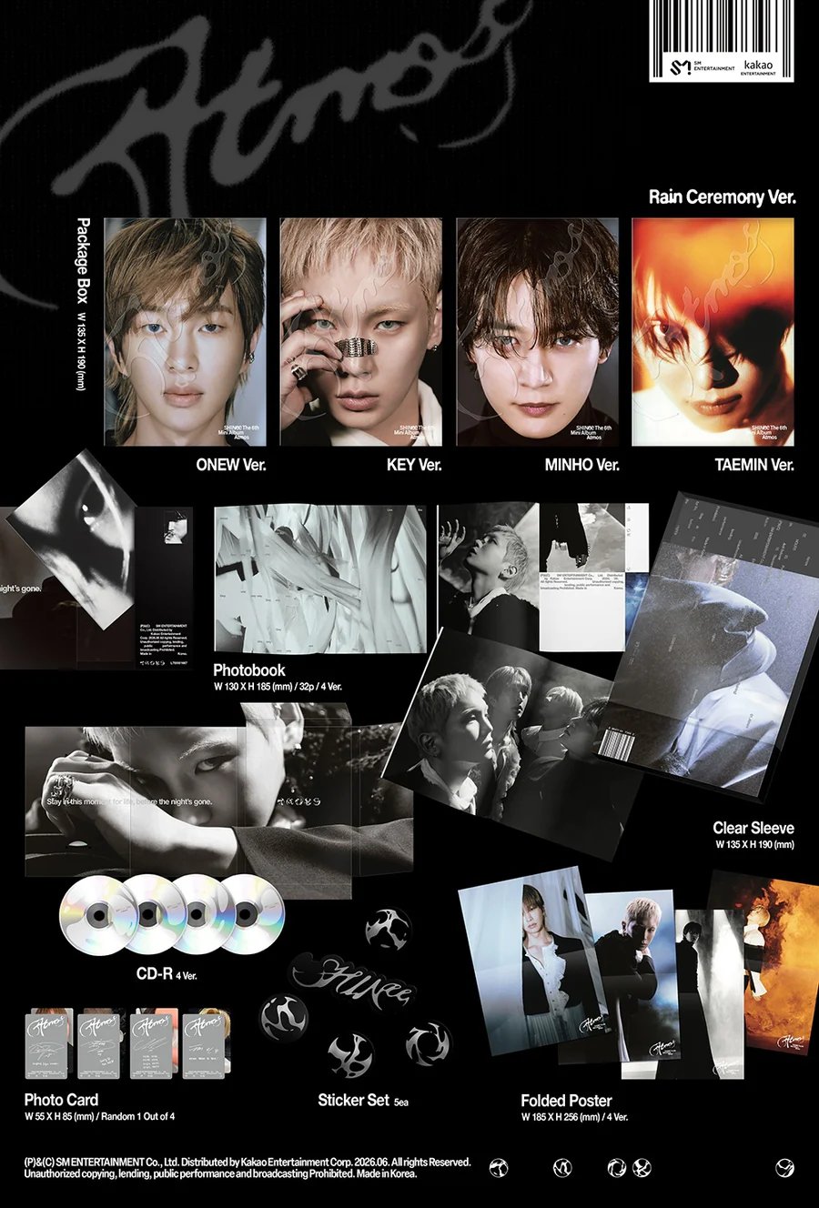 SHINEE - ATMOS (6th Mini Album) RAIN CEREMONY