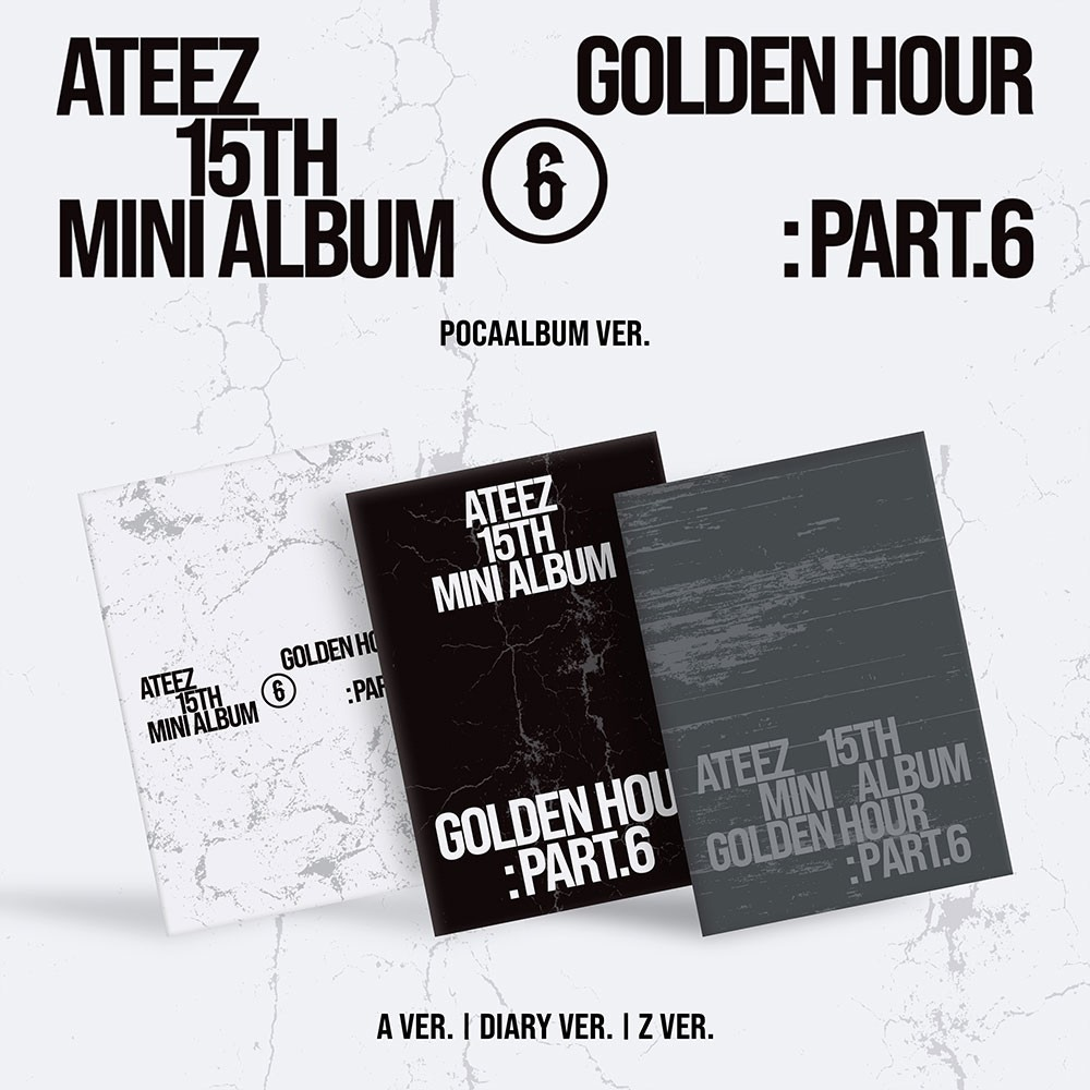 [PRE-VENTA] ATEEZ - GOLDEN HOUR : PART.6 (15th Mini Album) POCAALBUM