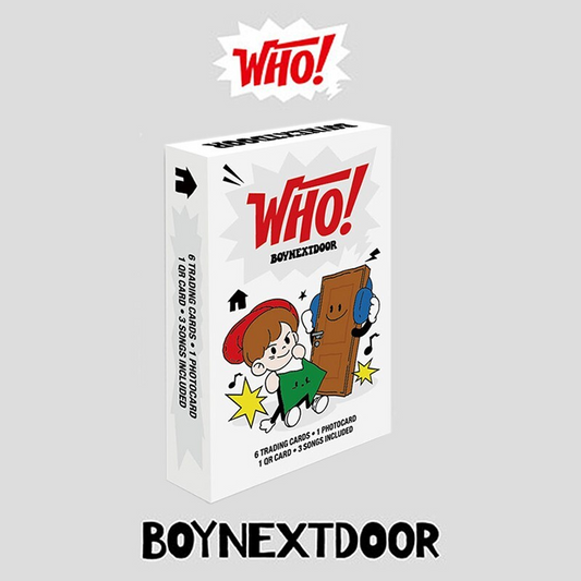 BOYNEXTDOOR - WHO! (1st single Album) WEVERSE ALBUMS