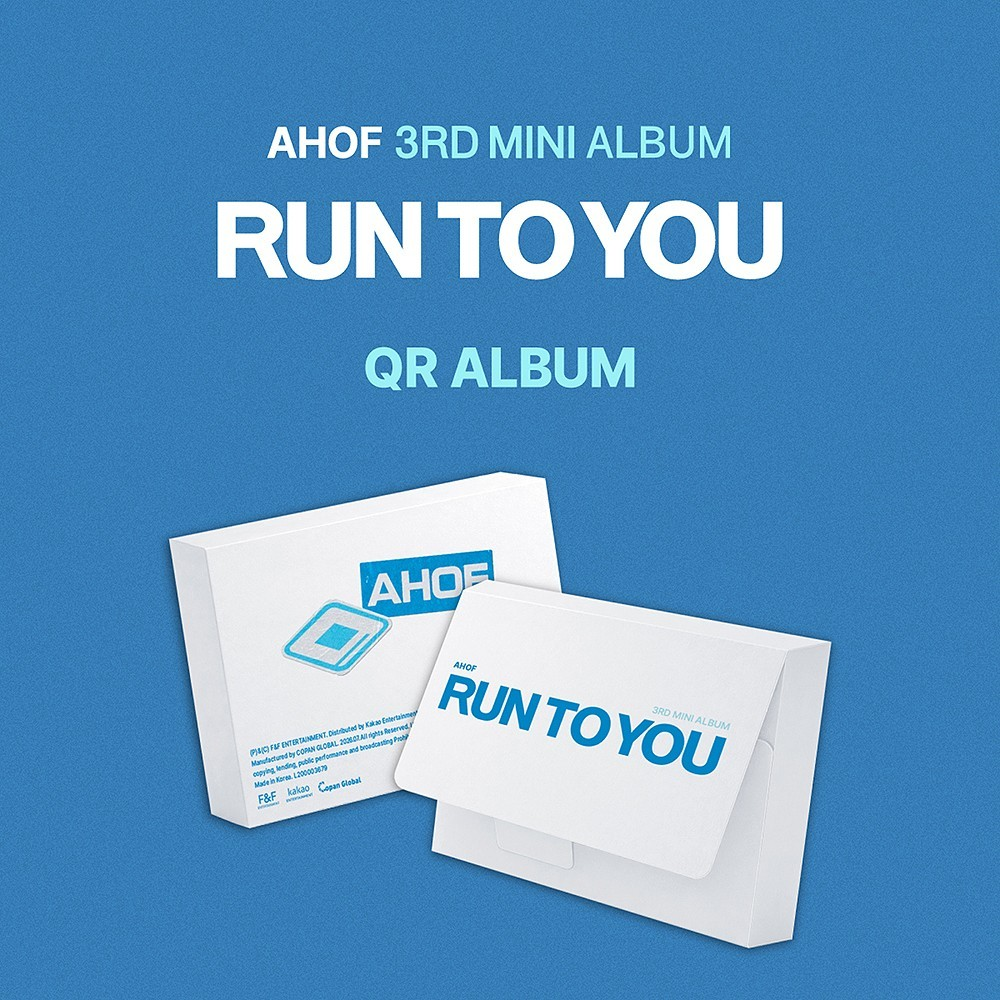 [PRE-VENTA] AHOF - RUN TO YOU (3rd Mini Album) QR ALBUM