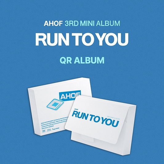 [PRE-VENTA] AHOF - RUN TO YOU (3rd Mini Album) QR ALBUM