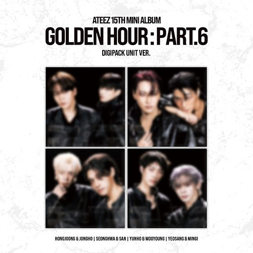 [PRE-VENTA] ATEEZ - GOLDEN HOUR : PART.6 (15th Mini Album) DIGIPACK UNIT