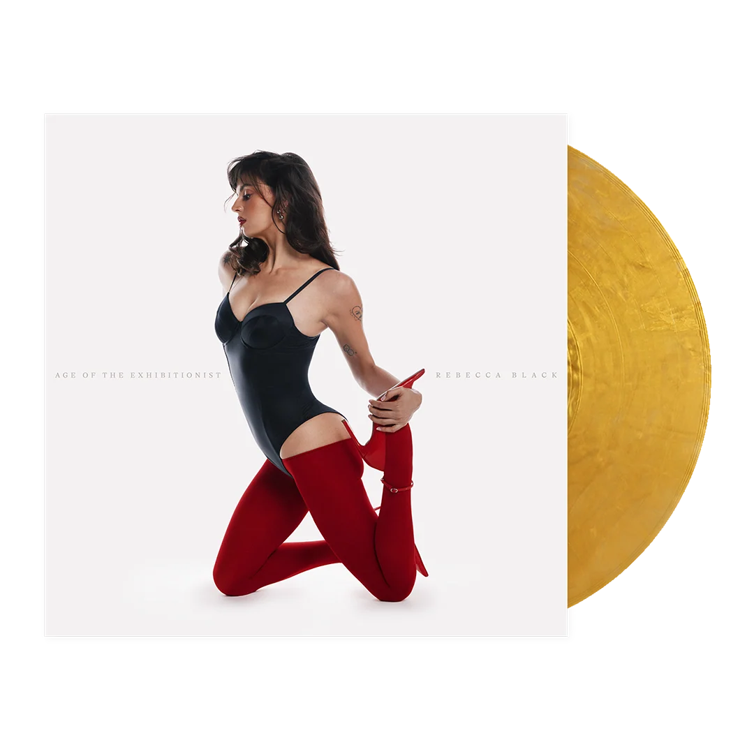 [PRE-VENTA] REBECCA BLACK - Age of The Exhibitionist VINILO (Metallic Gold)
