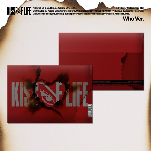 KISS OF LIFE - WHO IS SHE (2nd Single Album) WHO Version