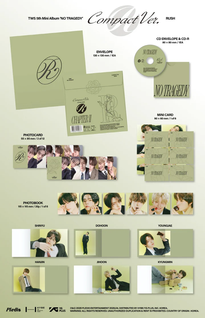 TWS - NO TRAGEDY (5th Mini Album) COMPACT Version