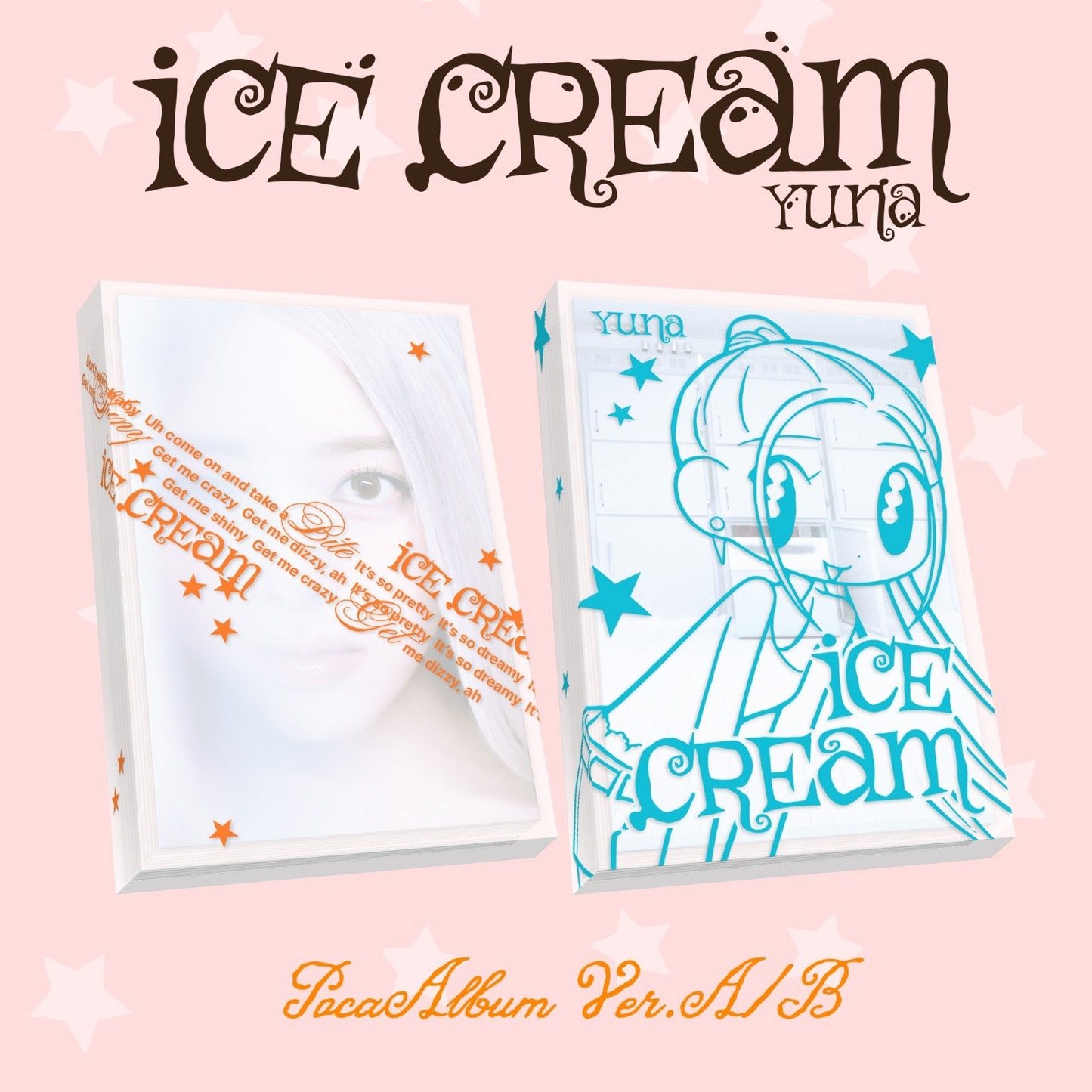 YUNA (ITZY) - ICE CREAM (1st Mini Album) POCAALBUM Version