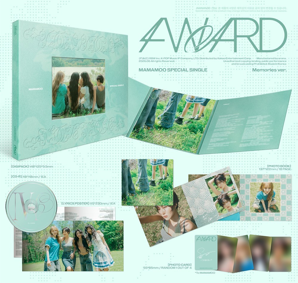 [PRE-ORDEN] MAMAMOO - 4WARD (SPECIAL SINGLE Album)