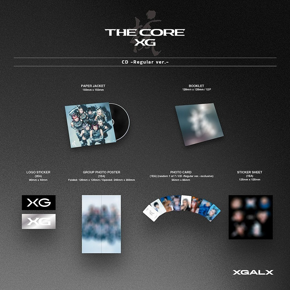 XG - THE CORE - 核 (1st FULL Album) REGULAR