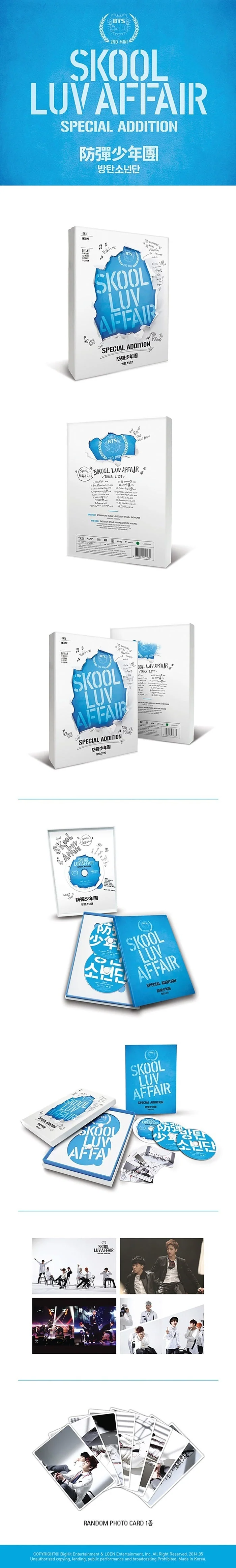 BTS - Skool Luv Affair (2nd Mini Album) Special Addition