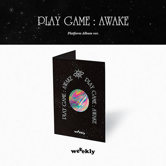 WEEEKLY - Play Game : AWAKE (1st Single Album) PLATFORM ALBUM