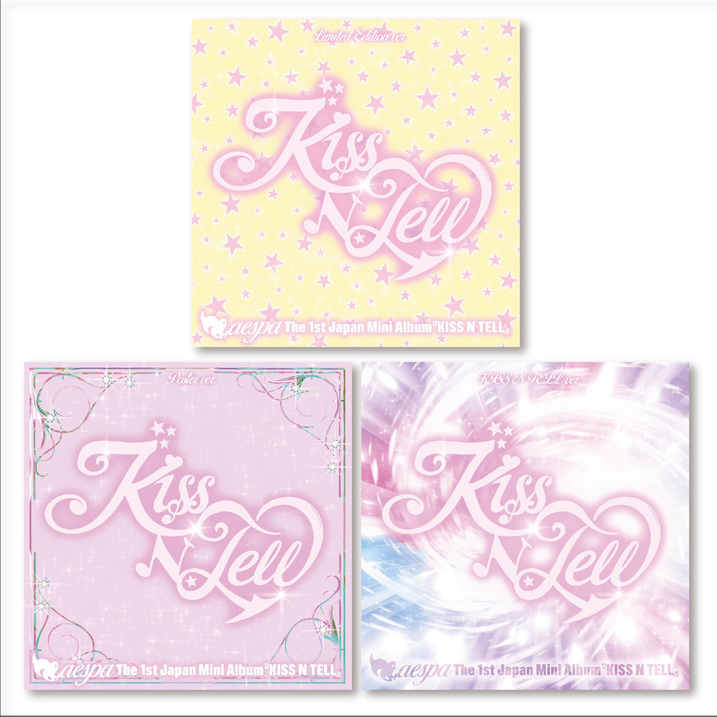 [PRE-ORDEN] AESPA - KISS N TELL (Japanese 1st Mini Album)