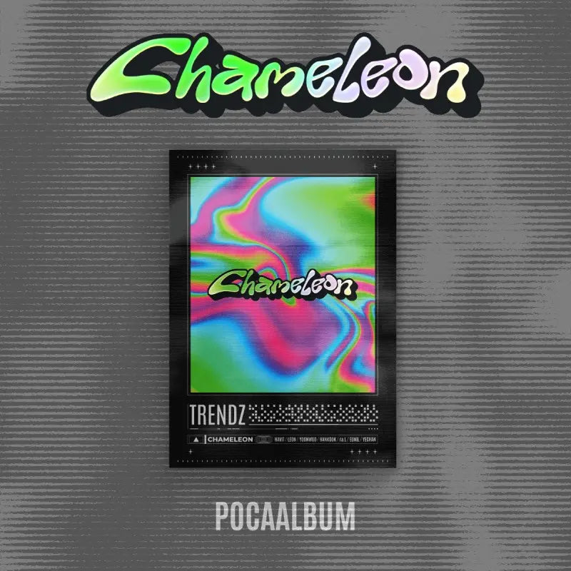 TRENDZ - CHAMELEON (5th Single Album) POCAALBUM