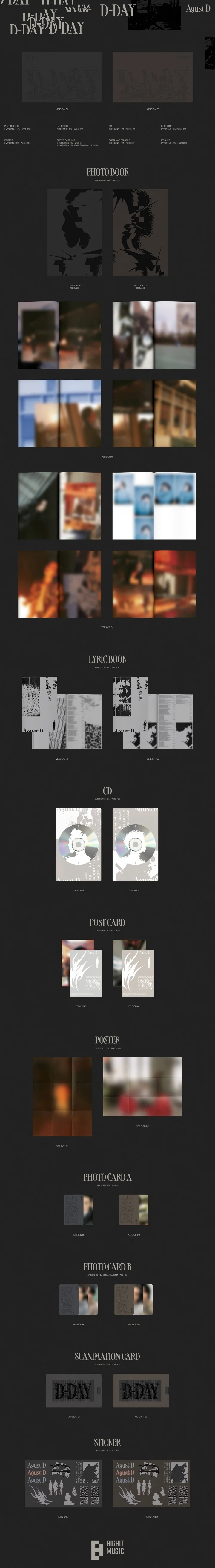 AGUST D - D-DAY Version 02