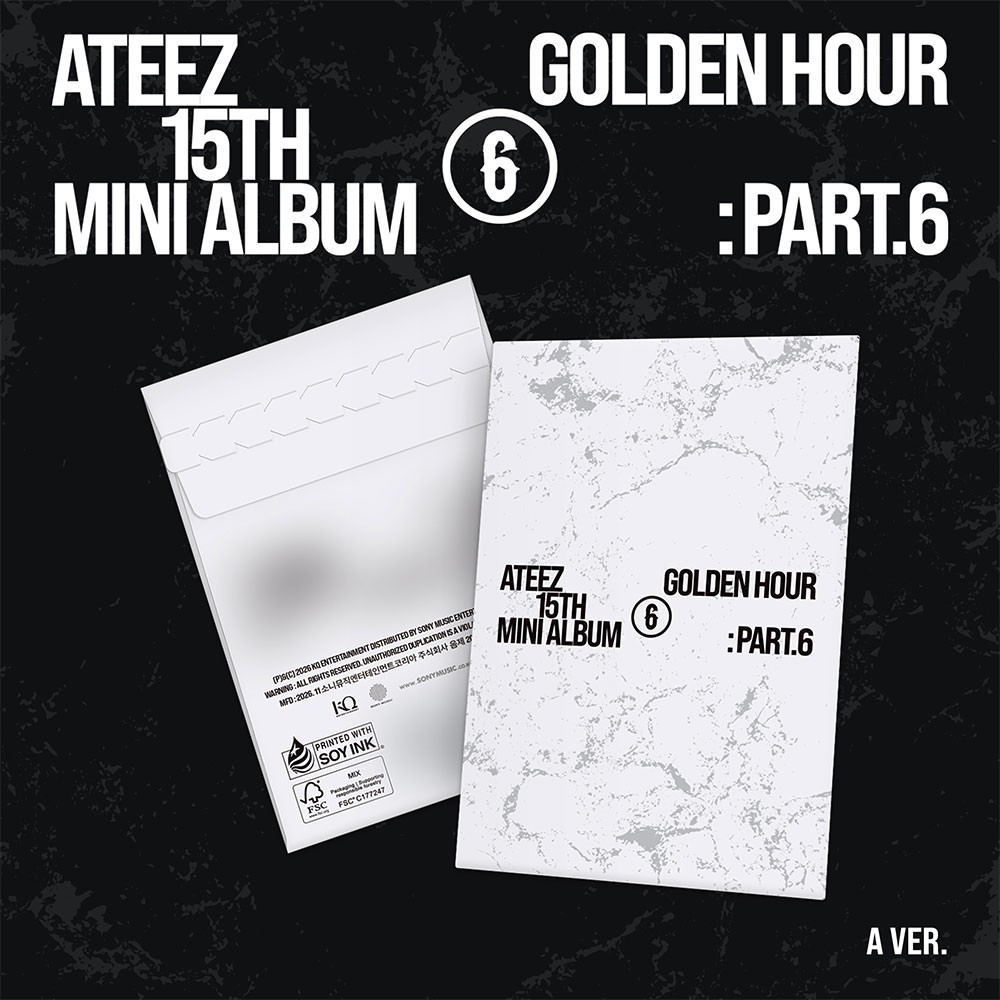 [PRE-VENTA] ATEEZ - GOLDEN HOUR : PART.6 (15th Mini Album) POCAALBUM