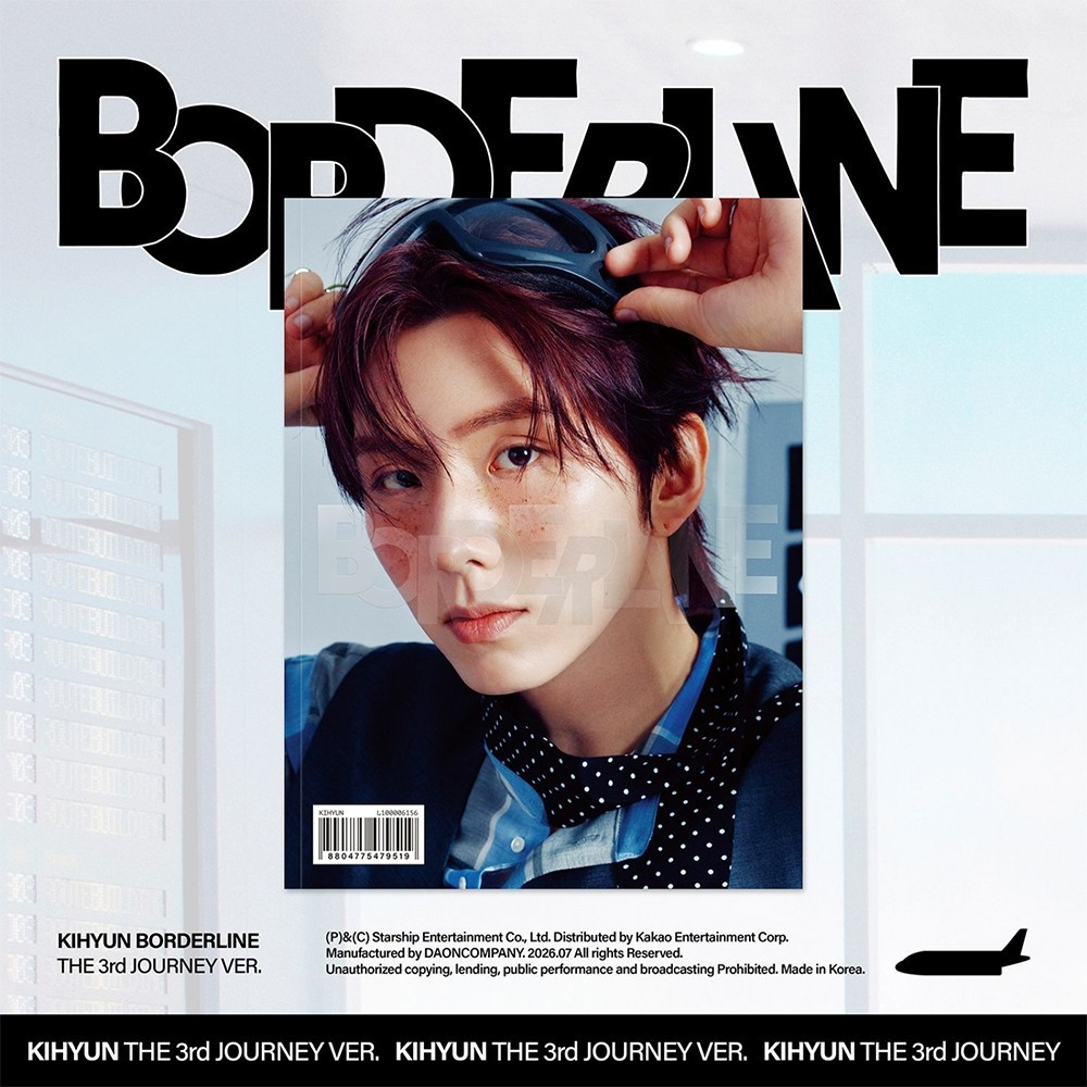 [PRE-VENTA] KIHYUN (MONSTA X) - BORDERLINE (THE 3RD JOURNEY Version)