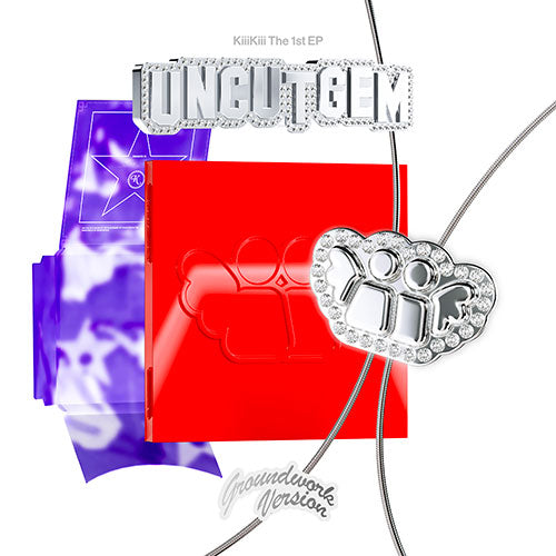 KIIIKIII - UNCUT GEM (1st Mini EP Album) LIMITED Edition GROUNDWORK